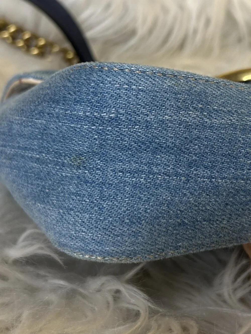 Special Edition: Gucci Embroidered Denim GG Marmont Mini